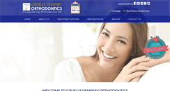 Desktop Screenshot of gruelleorthodontics.com