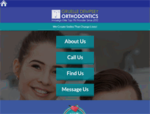 Tablet Screenshot of gruelleorthodontics.com